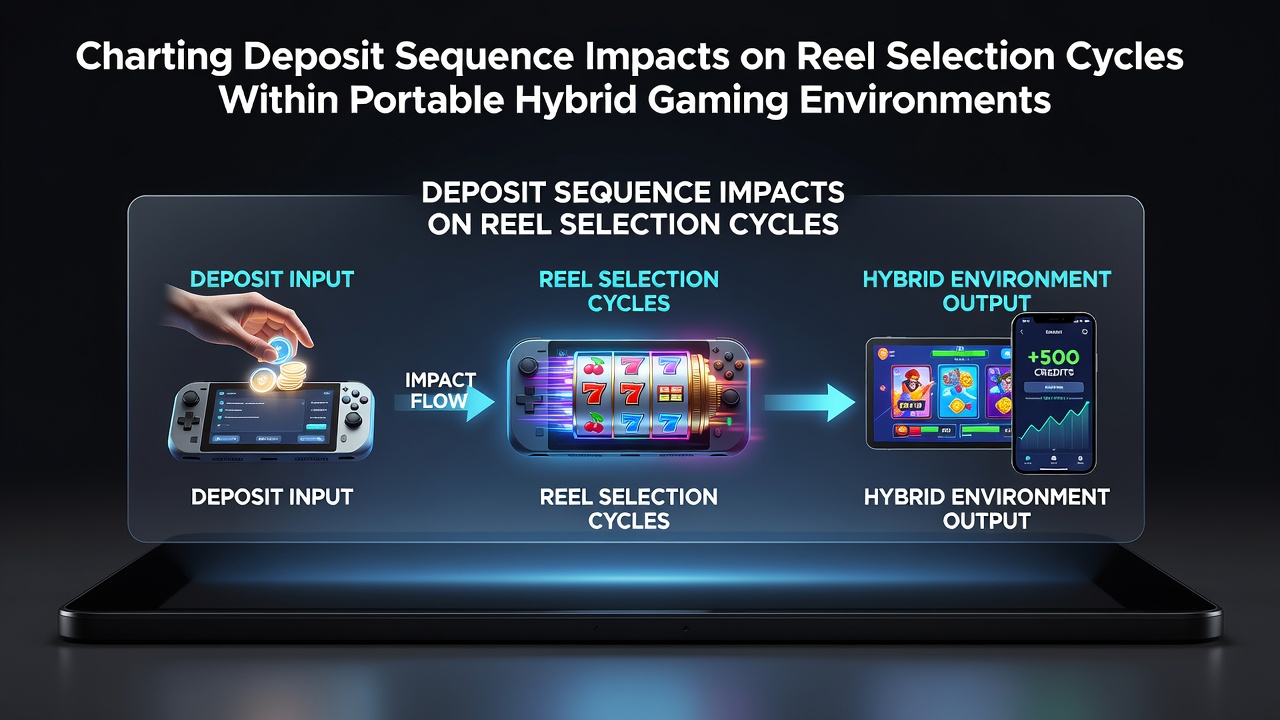 Visual representation of deposit sequence data influencing reel selection patterns in hybrid mobile gaming platforms