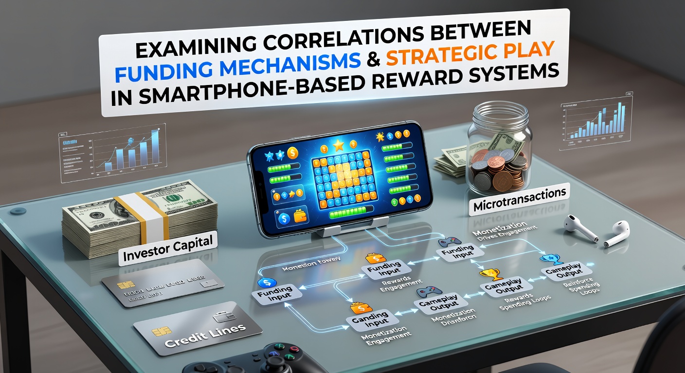 Smartphone display highlighting funding options and reward progression in a mobile gaming app