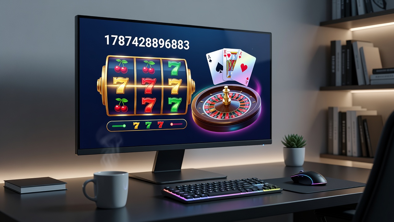 Mobile devices displaying online casino games and payment integrations